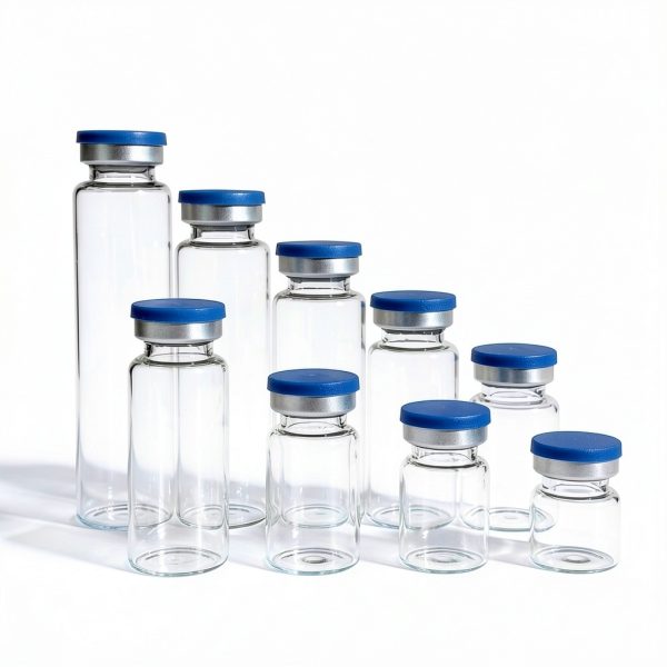 20mm Flip Off Caps LabZhang Blue Plastic Aluminum Vial Seals 100pcs-4