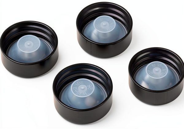 28-400 Airtight Poly Cone Caps 28mm for Growler Bottles kitchentoolz-1