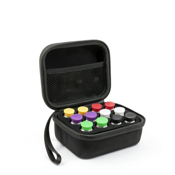 3ml Glass Vial Caps Coldairsoap Leak‑Proof Set with Opener, 6 Colors-6