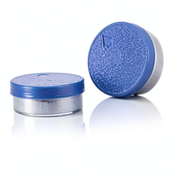 20mm Flip Off Caps LabZhang Blue Plastic Aluminum Vial Seals 100pcs-3