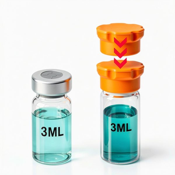 16PCS 3ml Vial Caps for Glass Vials, Silicone Protective Cover for Injection/Peptide 3ml, Reusable Vial Lids Leak-Proof, Dust-Resistant - 10 Colors-5