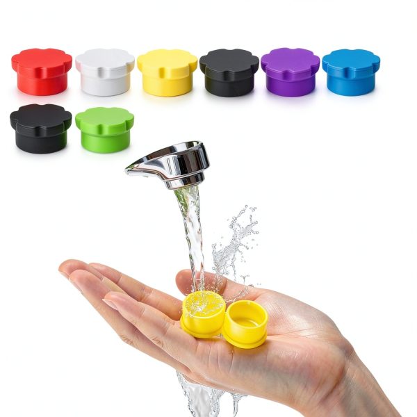 16 Pack 3ml Vial Caps Vorgexora Silicone Covers Leak‑Proof Color‑Coded-6