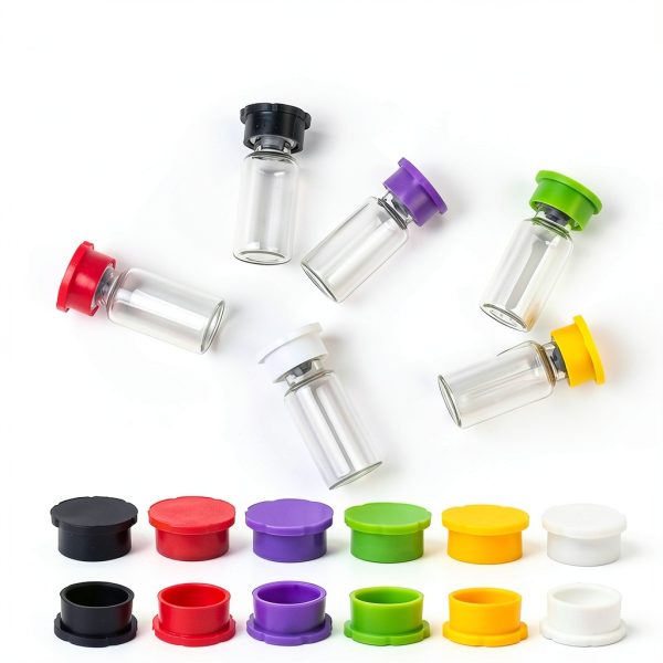 2ml & 3ml Glass Vial Caps by WUQIREN – Leak‑Proof Flip‑Off Lids-2