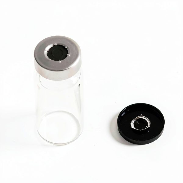 20mm Black Flip Top Caps by Chudeng – 100pcs Aluminum‑Plastic Caps-3