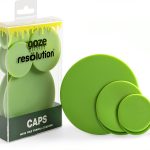 ResOlution Caps Green Caps for Glass Pipes Tight Seal Odor Proof-0