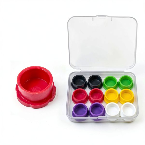 2ml & 3ml Glass Vial Caps by WUQIREN – Leak‑Proof Flip‑Off Lids-3