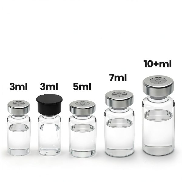 MIMORE Vial Caps 16-Pack 3ml Reusable Silicone Color‑Coded Lab Caps-6