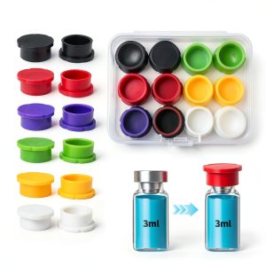 2ml & 3ml Glass Vial Caps by WUQIREN – Leak‑Proof Flip‑Off Lids-0